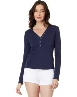 TravisMathew Cloud Henley Long Sleeve | Coats & Outerwear -TravisMathew Sales Store 61AnMAXUf4L. AC SR736920