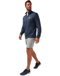 TravisMathew Atlanta Braves The Heater 1/4 Zip | Hoodies & Sweatshirts -TravisMathew Sales Store 61J9CsXalXL. AC SR736920