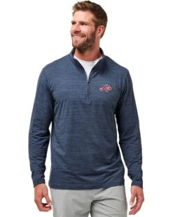 TravisMathew Atlanta Braves The Heater 1/4 Zip | Hoodies & Sweatshirts