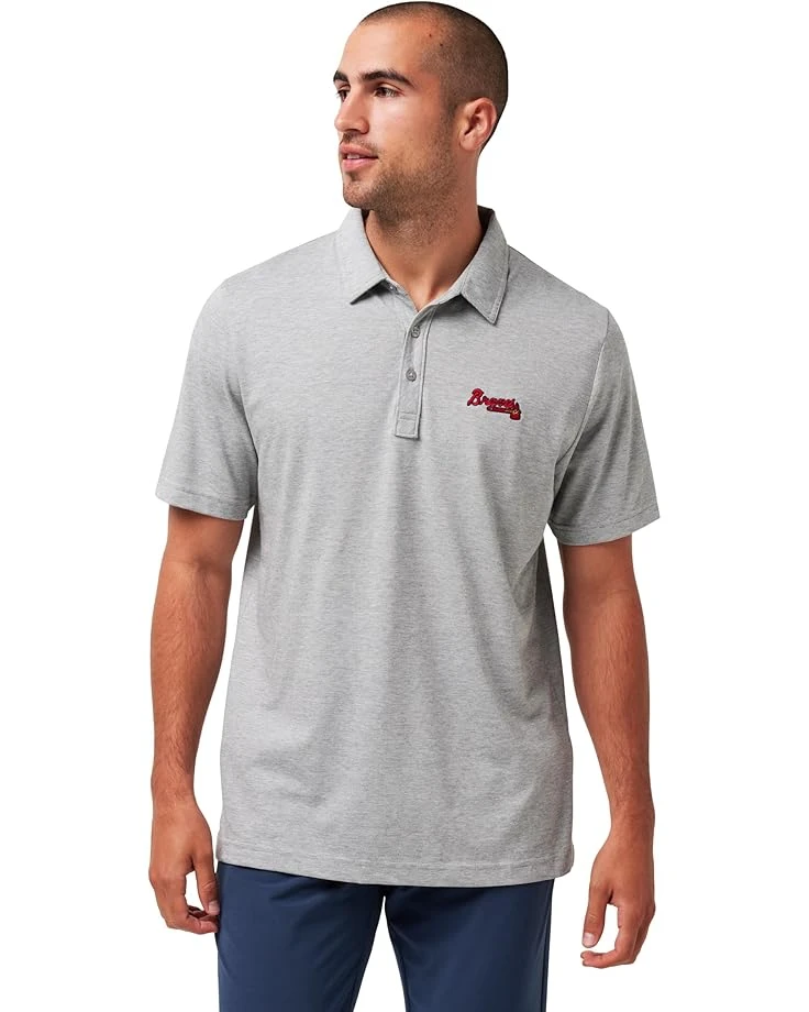 TravisMathew Atlanta Braves The Zinna Polo | Shirts & Tops 7 TravisMathew Atlanta Braves The Zinna Polo | Shirts & Tops - Image 5