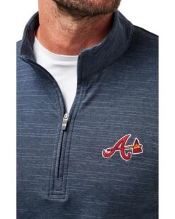 TravisMathew Atlanta Braves The Heater 1/4 Zip | Hoodies & Sweatshirts -TravisMathew Sales Store 91I KWPPjvL. AC SR736920