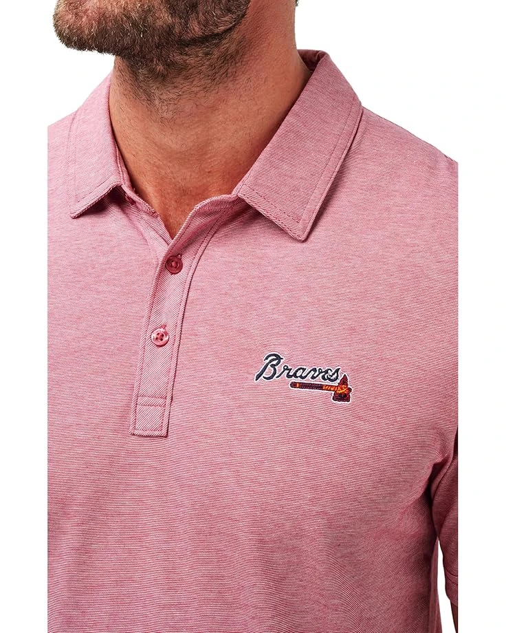 TravisMathew Atlanta Braves The Zinna Polo | Shirts & Tops 5 TravisMathew Atlanta Braves The Zinna Polo | Shirts & Tops - Image 3