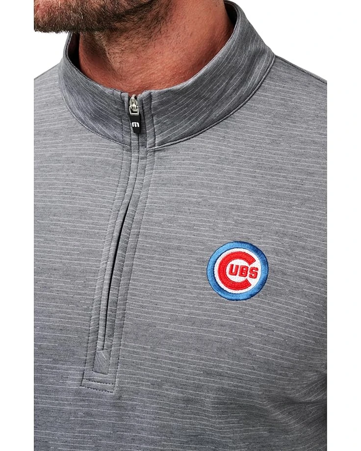 TravisMathew Chicago Cubs The Heater 1/4 Zip | Hoodies & Sweatshirts 5 TravisMathew Chicago Cubs The Heater 1/4 Zip | Hoodies & Sweatshirts - Image 3